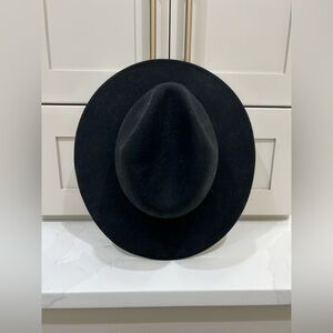Gigi Pip Wes Fedora Women's Black Felt Hat